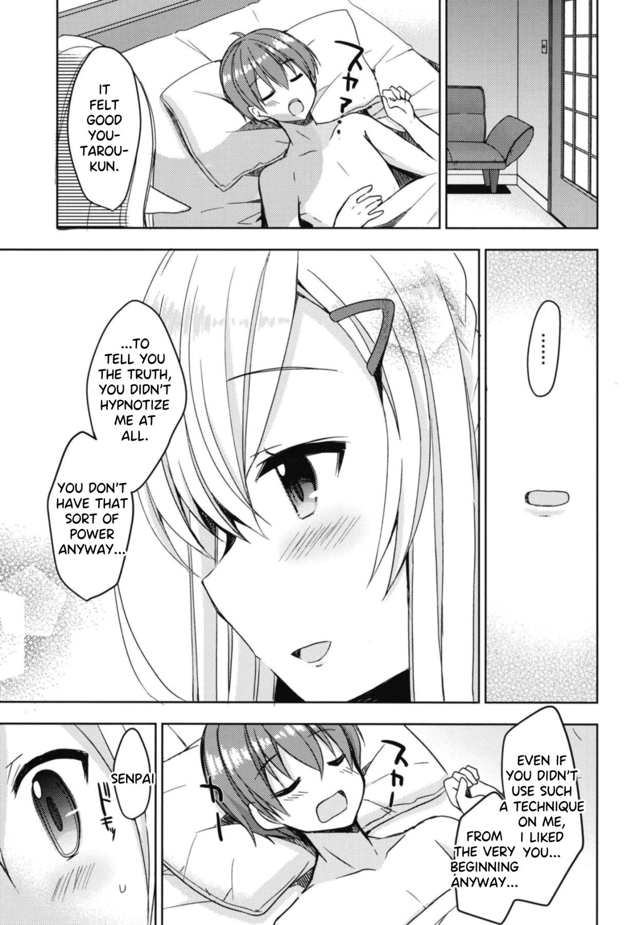 Hentai Manga Comic-I Tried To Erotically Hypnotize Elf Senpai Who I Admire-Read-20